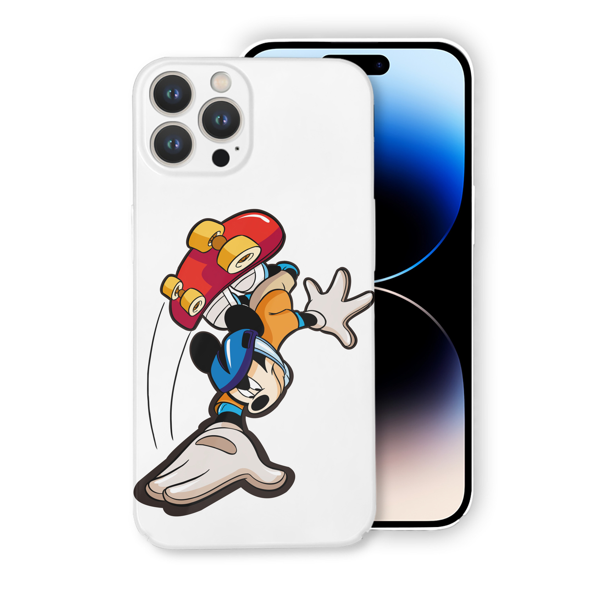 （画像用） ミッキーマウス Mickey Mouse 【iPhone 14シリーズ対応】ハードケース